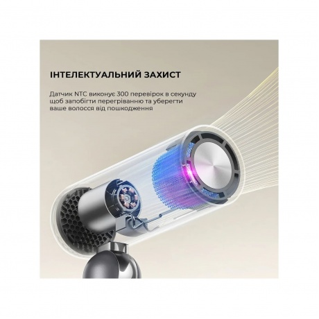 Фен Dreame AHD51 Pocket Space Gray - фото 4