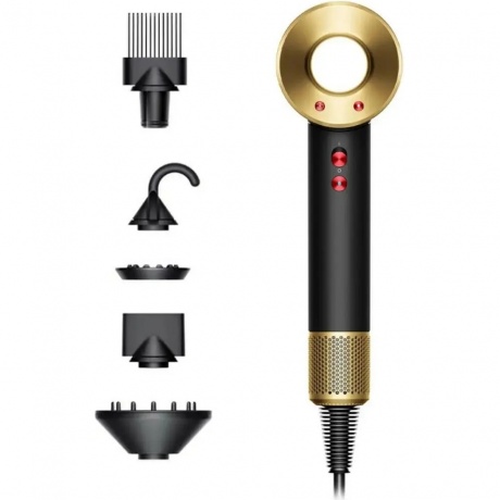 Фен Dyson Supersonic HD07 Onyx Black/Gold (534017-01) - фото 2