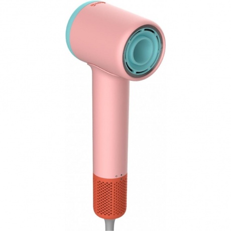 Фен Deerma DEM-CF51W 1400Вт розовый/бирюзовый - фото 3