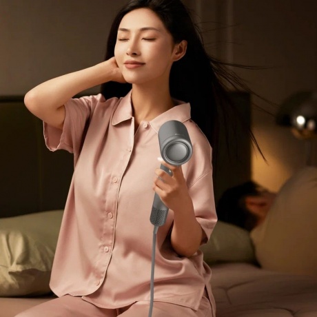 Фен Deerma DEM-CF51W 1400Вт темно-серый - фото 10