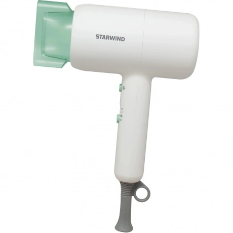 Фен Starwind SHD 6065 1800Вт белый/зеленый