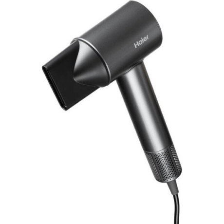 Фен Haier HHD-603 графитовый, 1600 Вт, компактный, ионизация - фото 11