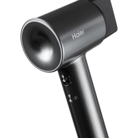 Фен Haier HHD-603 графитовый, 1600 Вт, компактный, ионизация - фото 18