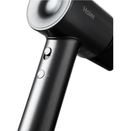 Фен Haier HHD-603 графитовый, 1600 Вт, компактный, ионизация - фото 20