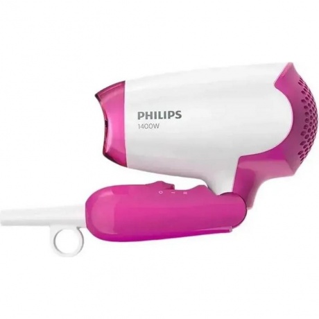 Фен Philips BHD003/00 розовый/белый, 1400 Вт, компактный - фото 3
