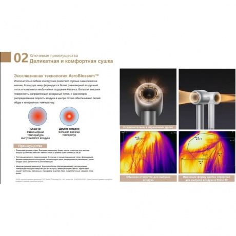 Фен Trouver Shine 10 Silver (AMSH10) - фото 7