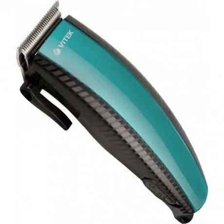 Машинка для стрижки Vitek VT-1357 черный/фиолетовый