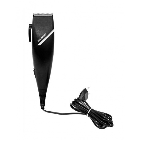 Машинка для стрижки Starwind SBC1711 черный/серебристый - фото 2