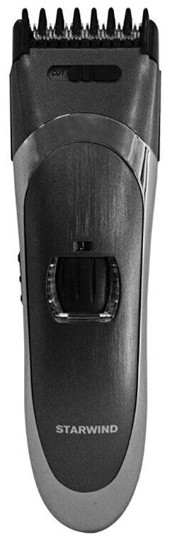 Машинка для стрижки Starwind SBC1800 темно-серый/серебристый