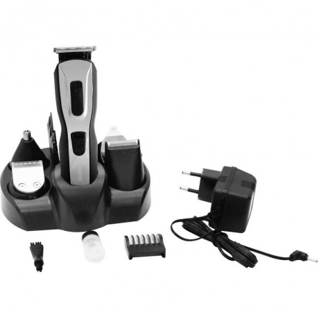 Машинка для стрижки Starwind SBC1900 черный/серебристый - фото 2