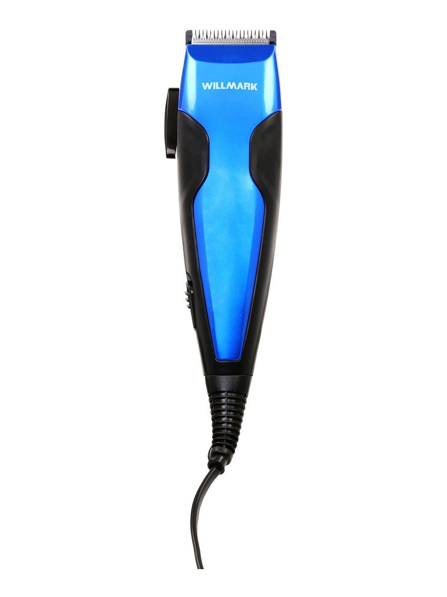 Машинка для стрижки волос Willmark WHC-1721 черно-голубой