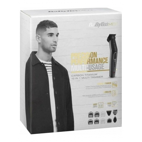 Мультитриммер BaByliss MT727E Черный - фото 6