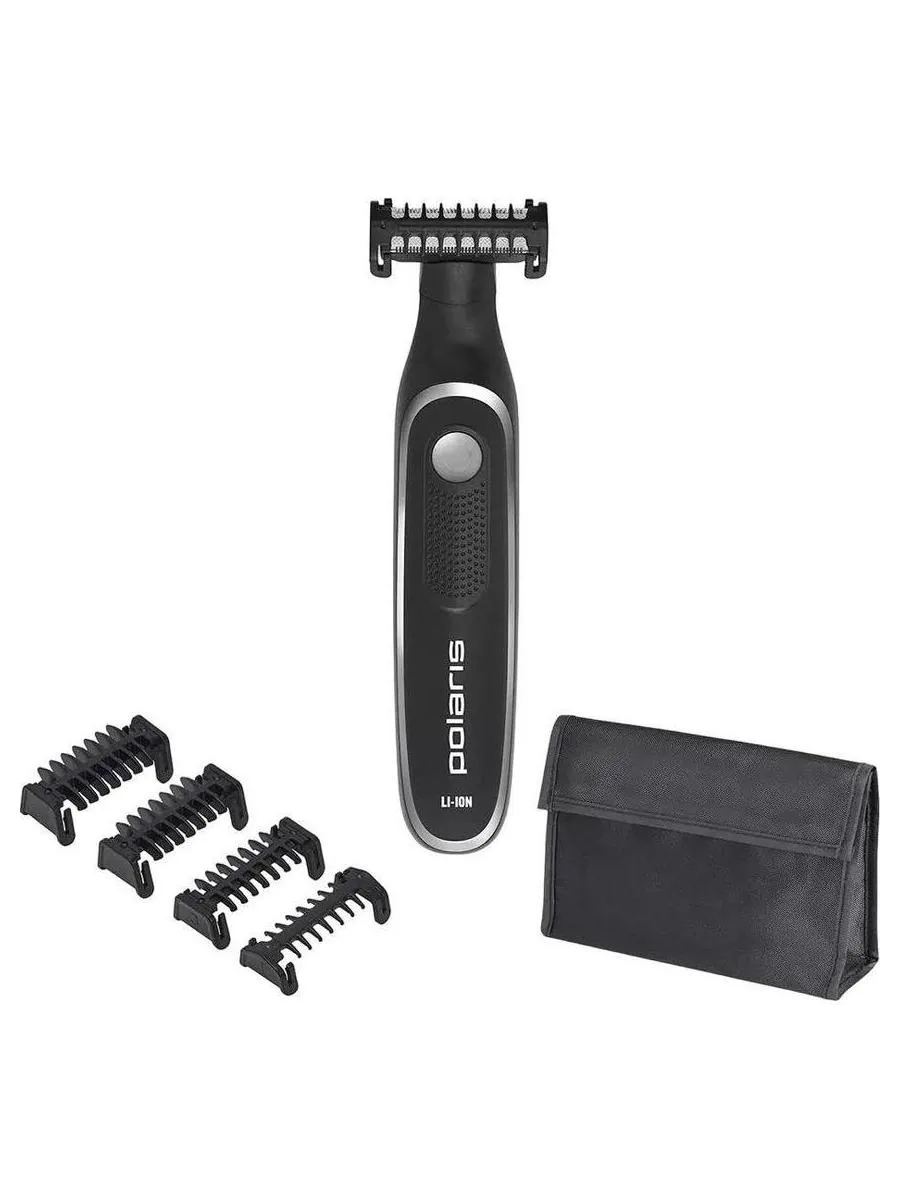 Машинка для стрижки волос  PHC 0202R Черный/Серебряный - фото 1