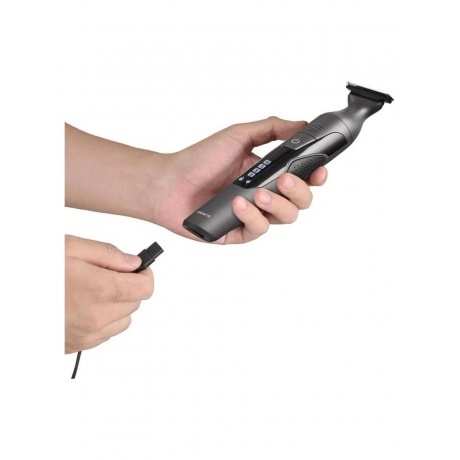 Машинка для стрижки волос  PHC 1704 Графитовый - фото 6