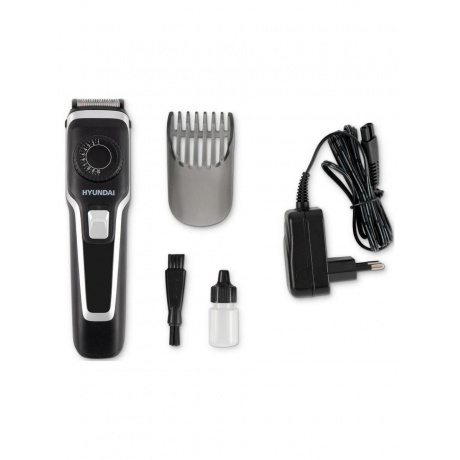 Машинка для стрижки Hyundai H-HC7127 черный 5Вт (насадок в компл:1шт) - фото 10