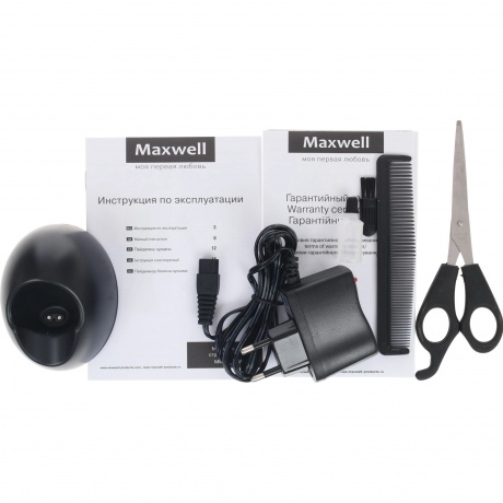 Машинка для стрижки Maxwell MW-2114 графит - фото 10