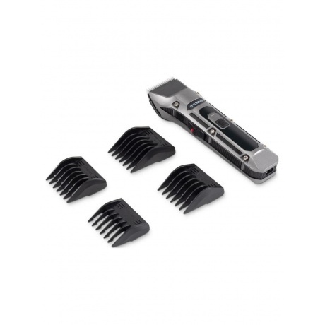 Машинка для стрижки Hyundai H-HC7115 черный 3Вт (насадок в компл:4шт) - фото 16