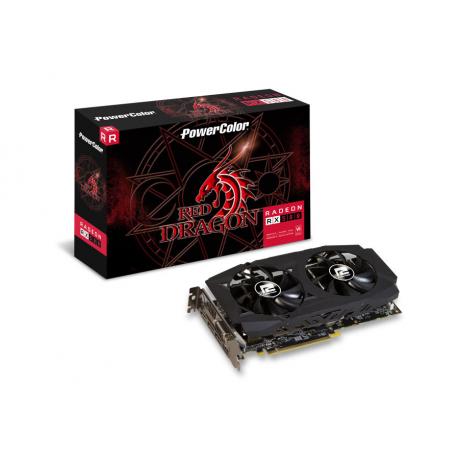 Видеокарта PowerColor Radeon RX 580 8Gb Red Dragon (AXRX 580 8GBD5-3DHDV2/OC) - фото 4