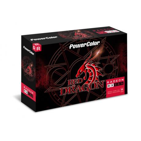 Видеокарта PowerColor Radeon RX 580 8Gb Red Dragon (AXRX 580 8GBD5-3DHDV2/OC) - фото 5