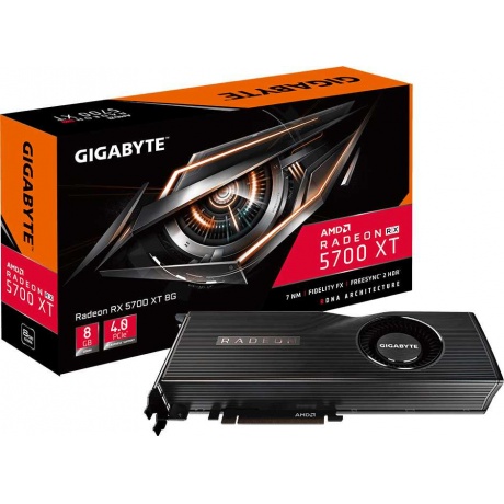 Видеокарта Gigabyte PCI-E 4.0 GV-R57XT-8GD-B - фото 8