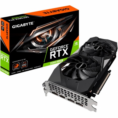 Видеокарта Gigabyte RTX 2060 SUPER 8Gb (GV-N206SWF2OC-8GD V2) - фото 7