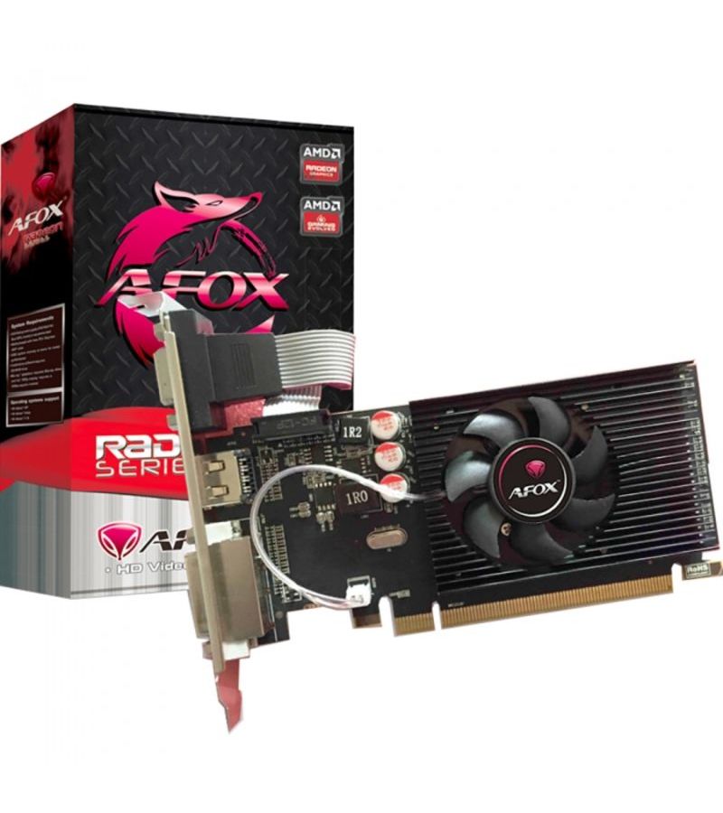 Видеокарта Afox Radeon R5 220 2Gb (AFR5220-2048D3L5) видеокарта afox r5 230 2gb ddr3 64bit lp single fan