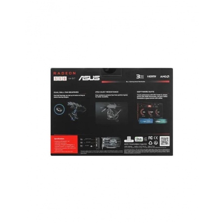 Видеокарта Asus RX 550 2Gb (PH-550-2G) - фото 8
