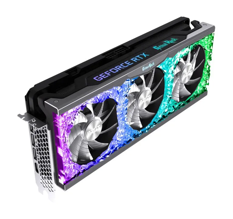 Видеокарта Palit RTX3070 GameRock OC 8Gb (NE63070H19P2-1040G) - фото 3