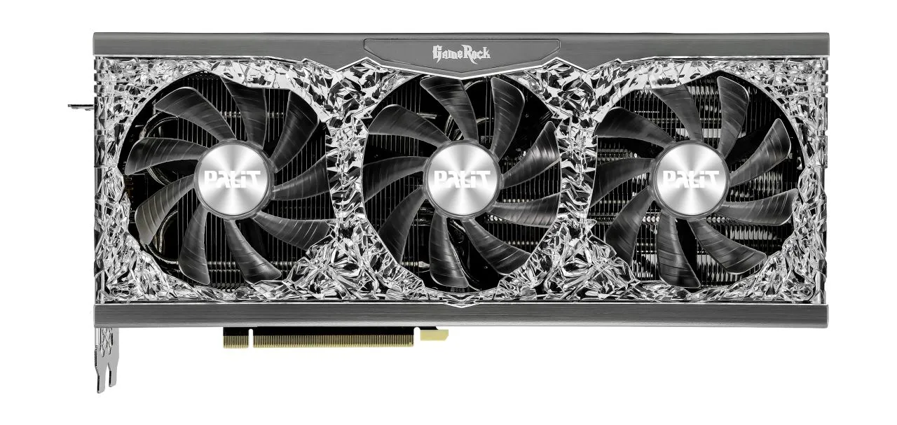 Видеокарта Palit RTX3070 GameRock OC 8Gb (NE63070H19P2-1040G) - фото 7