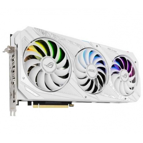 Видеокарта Asus PCI-E nVidia GeForce RTX 3080 10Gb RTL (ROG-STRIX-RTX3080-O10G-WHITE) - фото 3