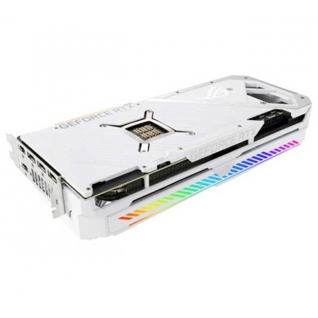 Видеокарта Asus PCI-E nVidia GeForce RTX 3080 10Gb RTL (ROG-STRIX-RTX3080-O10G-WHITE) - фото 5