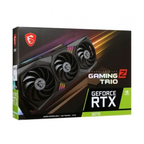 Видеокарта MSI RTX3070 8GB (RTX 3070 GAMING Z TRIO 8G) - фото 3