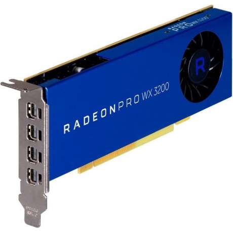 Видеокарта AMD Graphics Card Radeon Pro WX3200 4GB (6YT68AA) - фото 2