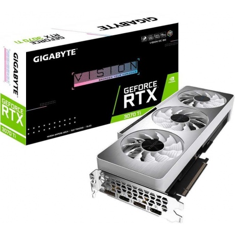 Видеокарта Gigabyte GeForce RTX 3070TI Vision OC 8GB (GV-N307TVISION OC-8GD) - фото 8