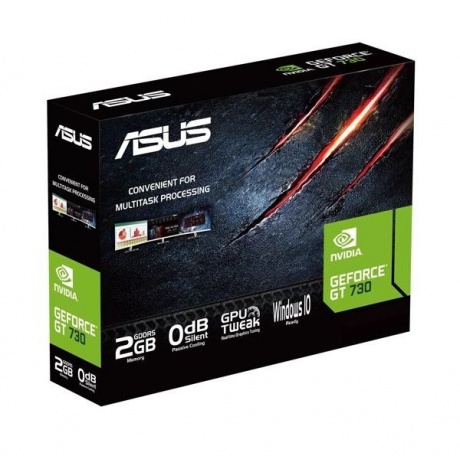 Видеокарта Asus PCI-E GT730-SL-2GD5-BRK-E - фото 4