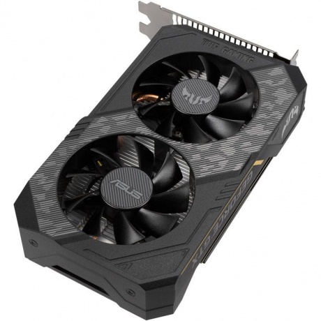 Видеокарта Asus PCI-E nVidia Geforce GTX1650 4Gb (TUF-GTX1650-4GD6-GAMING) - фото 6