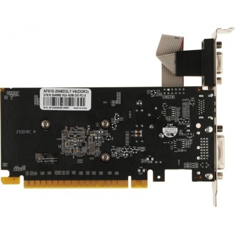 Видеокарта Afox GT610 2GB (AF610-2048D3L7-V6) - фото 2