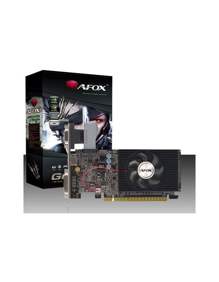 Видеокарта Afox GT610 2GB (AF610-2048D3L7-V6) видеокарта afox af710 2048d3l5