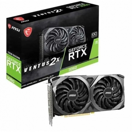 Видеокарта MSI RTX3060 12GB GDDR6 RTX 3060 VENTUS 2X 12G OC