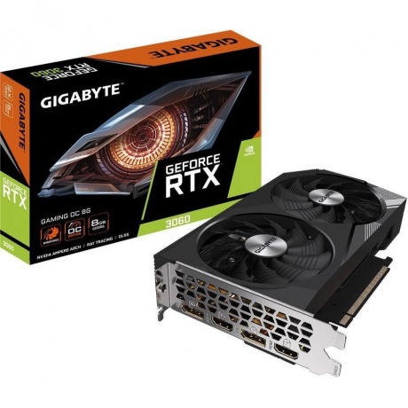 Видеокарта Gigabyte GeForce RTX 3060 8192Mb 128 GDDR6 Ret (GV-N3060GAMING OC-8GD) - фото 8
