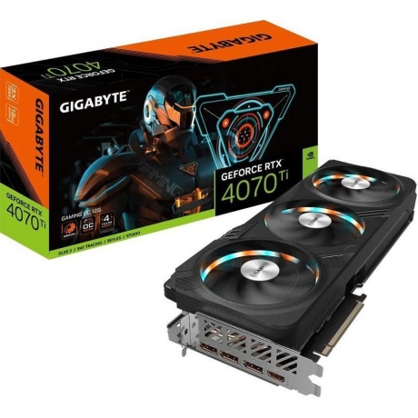 Видеокарта Gigabyte GeForce RTX 4070TI 12288Mb 384 GDDR6X Ret (GV-N407TGAMING OC-12GD) - фото 8