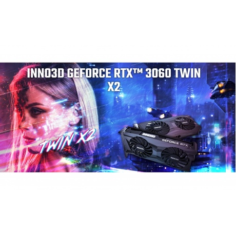 Видеокарта INNO3D RTX 3060 Twin X2 - фото 11