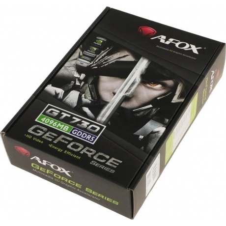 Видеокарта AFOX GeForce GT 730 4096Mb ATX Single Fan (AF730-4096D5H5) - фото 10