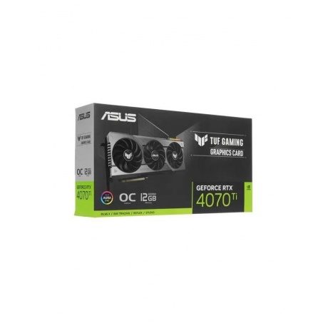 Видеокарта ASUS GeForce RTX 4070 Ti TUF GAMING OC 12G (TUF-RTX4070TI-O12G-GAMING) - фото 12