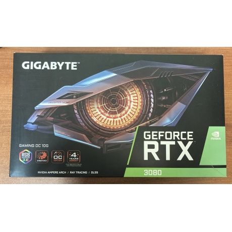 Видеокарта Gigabyte RTX3080 GAMING OC 10G (GV-N3080GAMING OC-10GD) состояние хорошее - фото 8