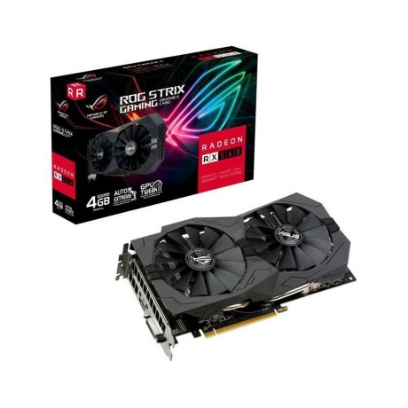 Видеокарта Asus AMD Radeon RX 560 4096Mb 128 GDDR5 (ROG-STRIX-RX560-4G-V2-GAMING) - фото 8