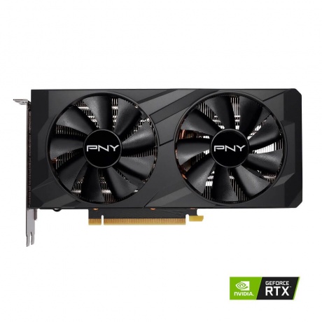 Видеокарта PNY GeForce RTX 3050 8G dual fan (VCG30508DFBPB1) - фото 1