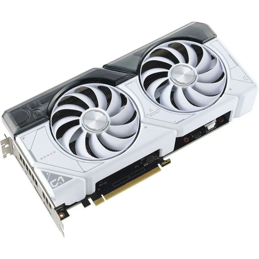 Видеокарта Asus NVIDIA GeForce RTX 4070 12288Mb (DUAL-RTX4070-O12G-WHITE) цена и фото
