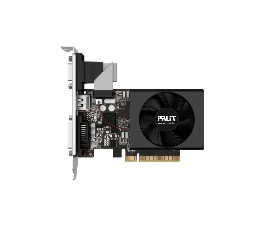 Видеокарта Palit GeForce GT 710 LP 2GB (NEAT7100HD46-2080F) – купить в  Санкт-Петербурге | интернет-магазин KotoFoto.ru