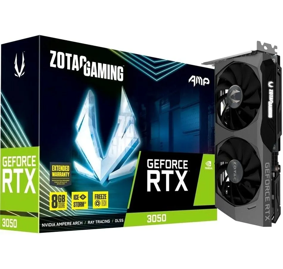 Видеокарта Zotac RTX3050 AMP 8GB (ZT-A30500F-10M) - фото 6